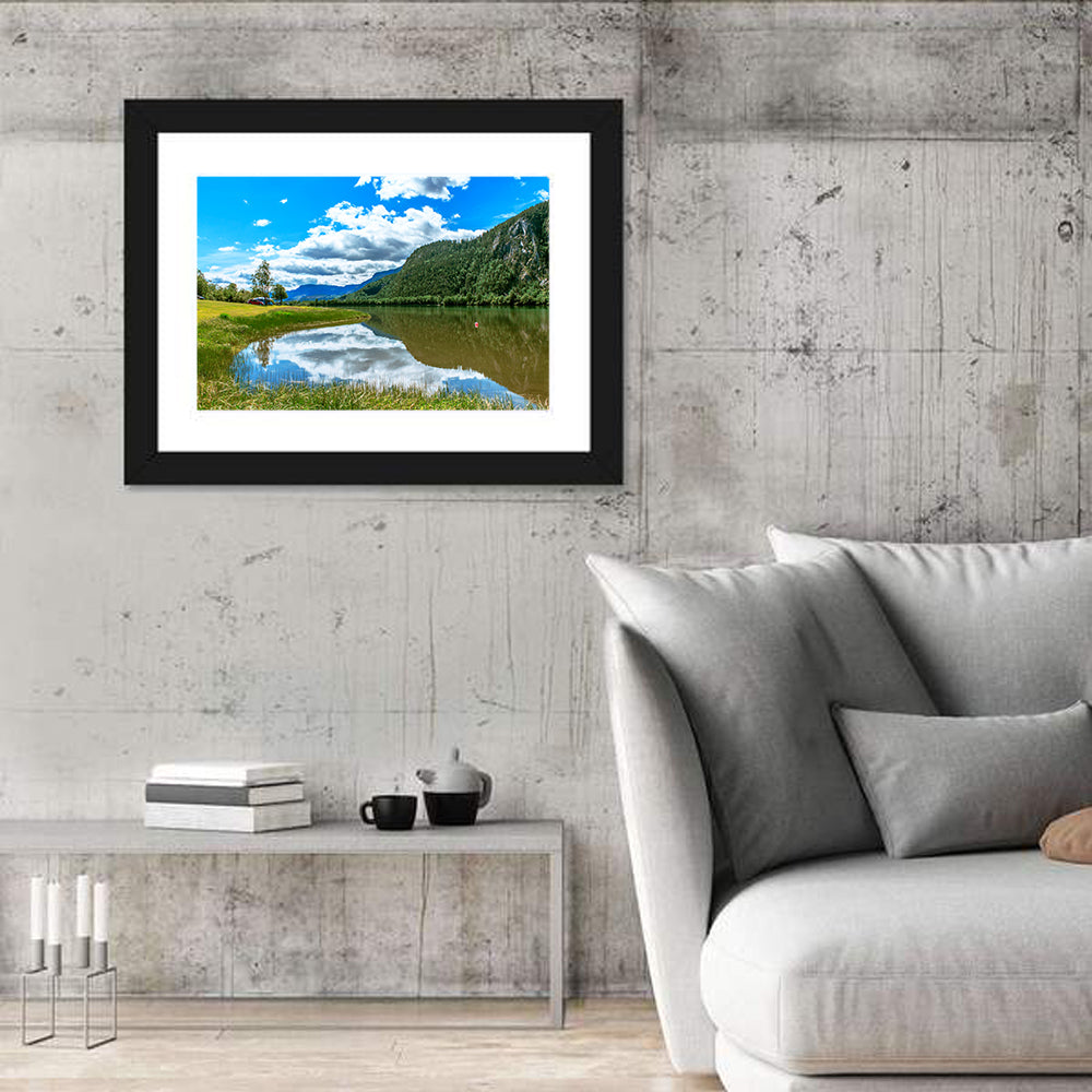 Lake Mjosa Wall Art