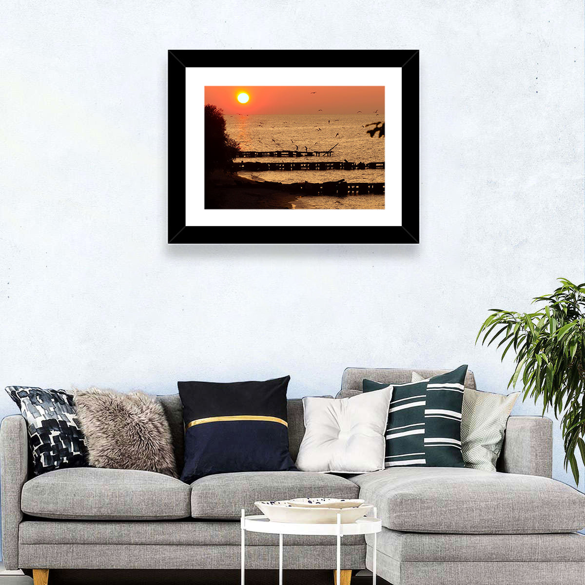 Lake Erie Sunset Wall Art