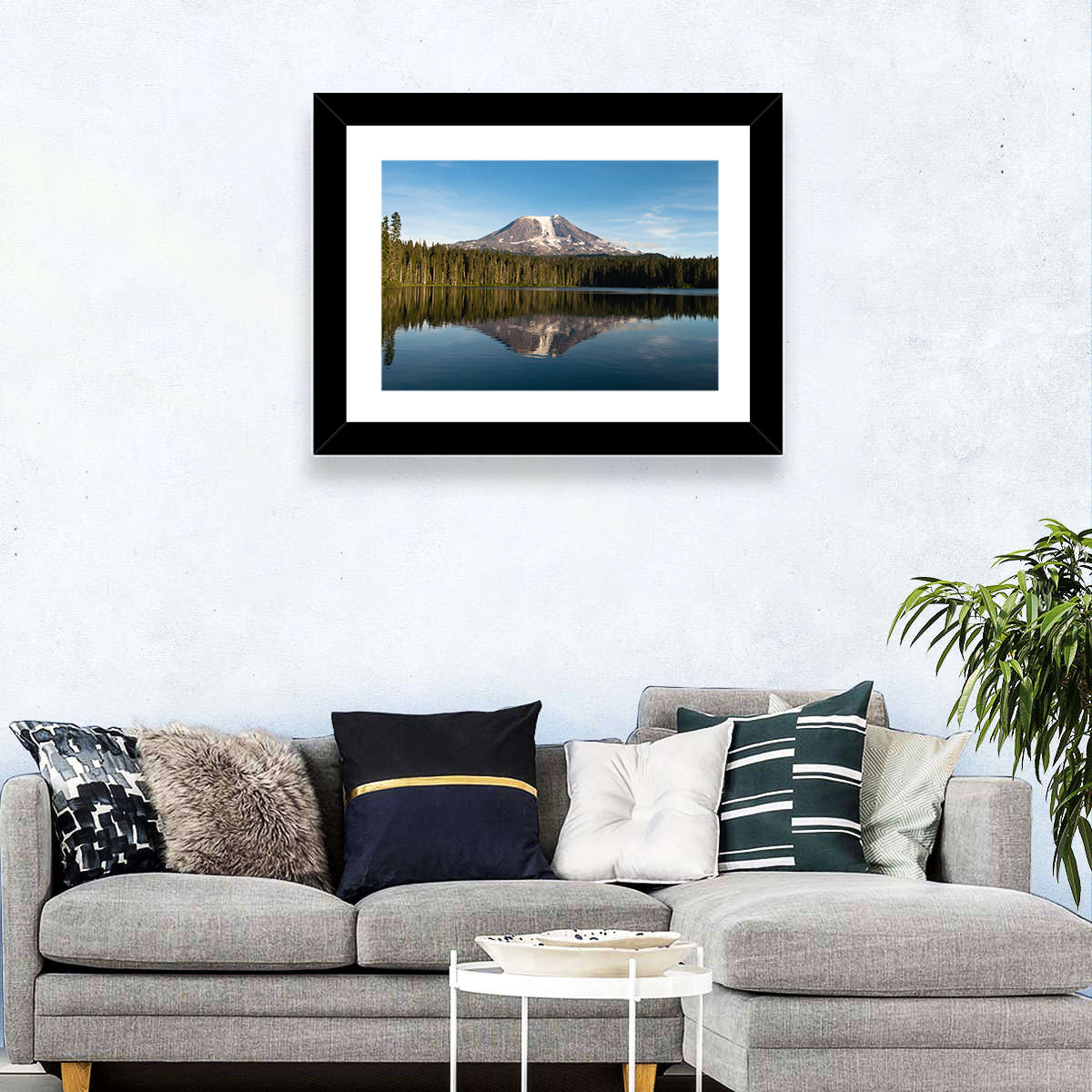 Mount Adams from Takhlakh Lake Wall Art