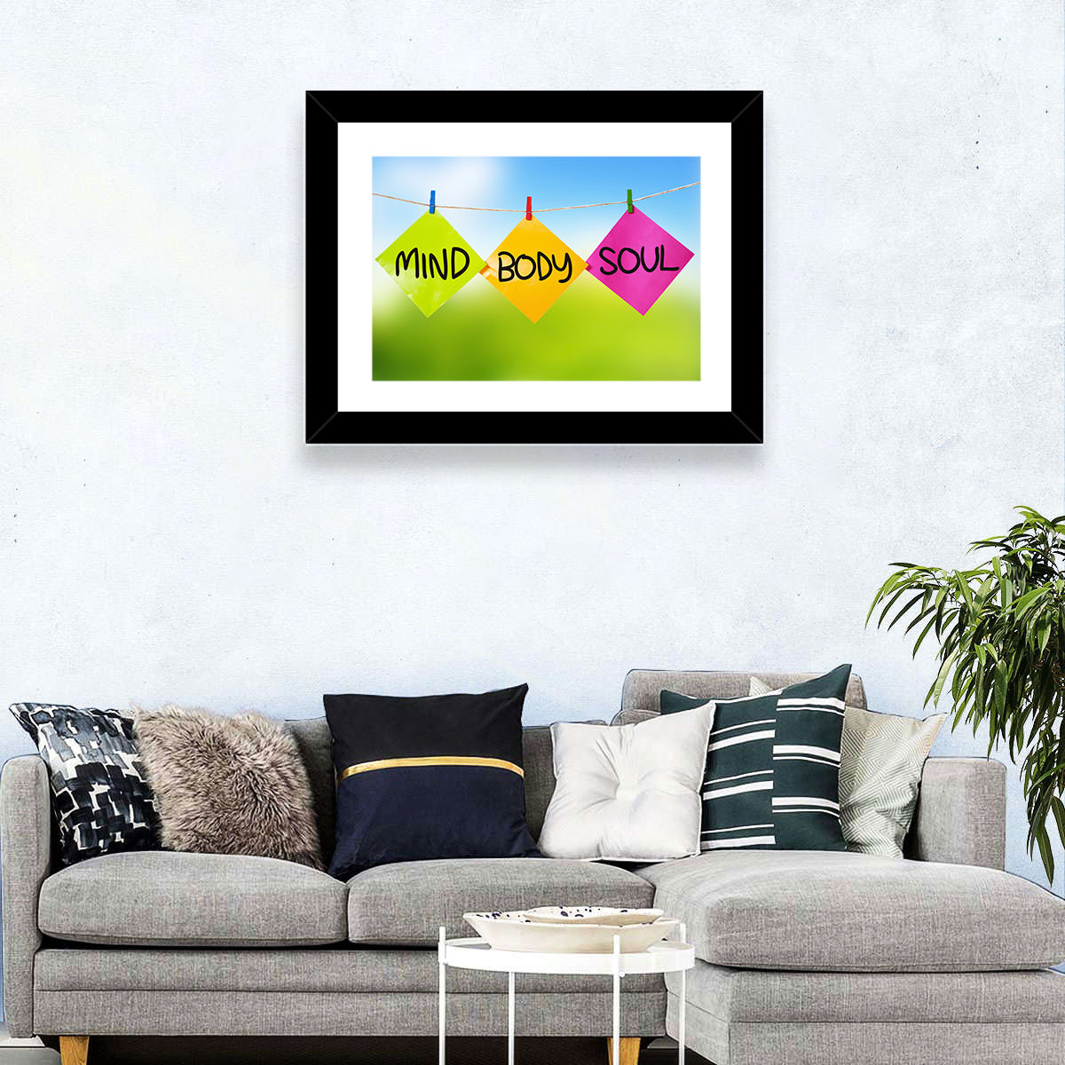 Mind - Body - Soul Wall Art