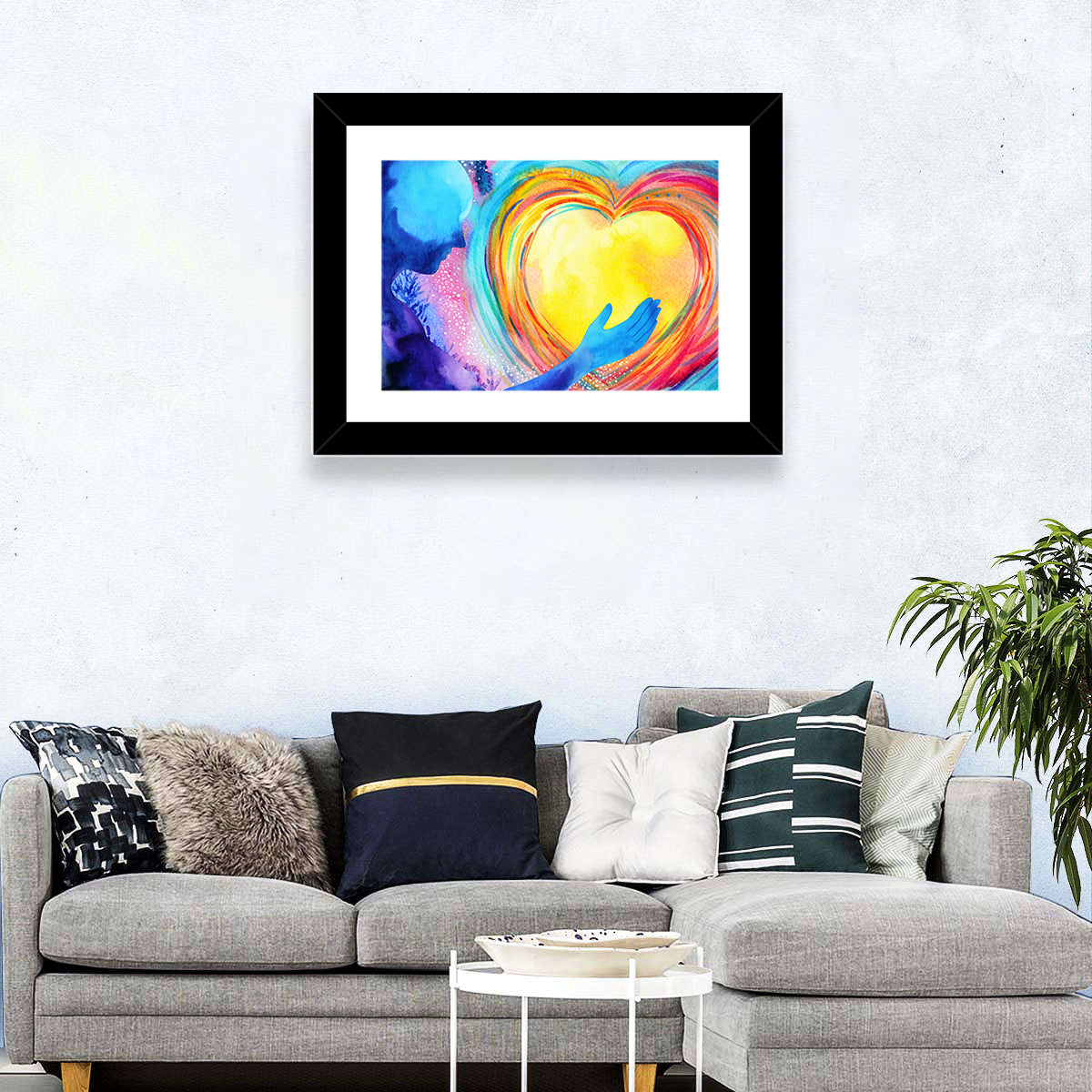 Love Spirit Abstract Wall Art