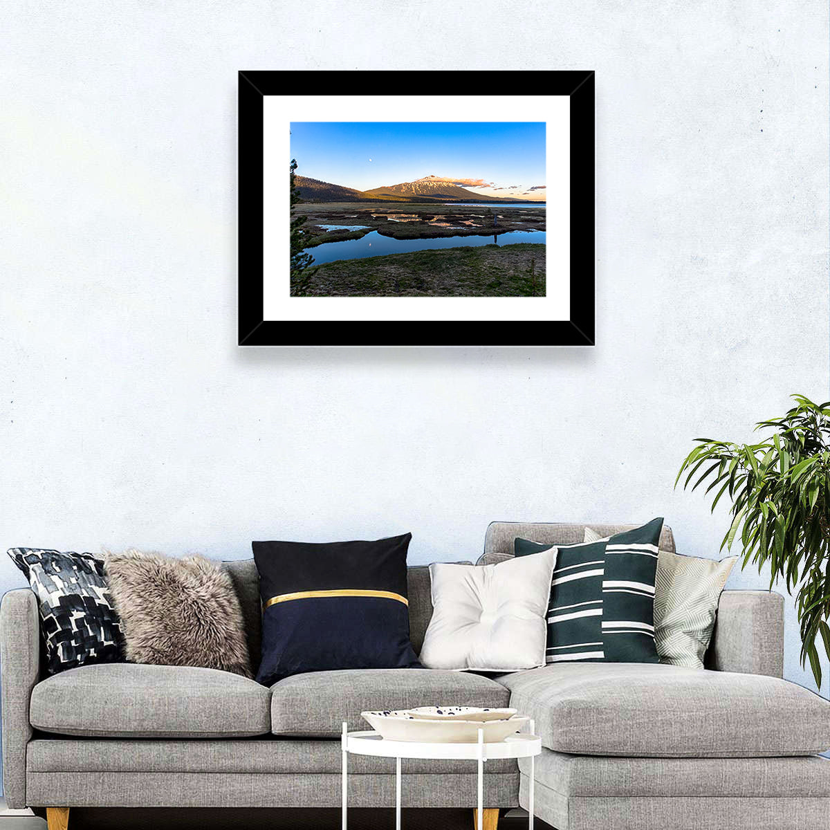 Mount Bachelor Sunset Wall Art
