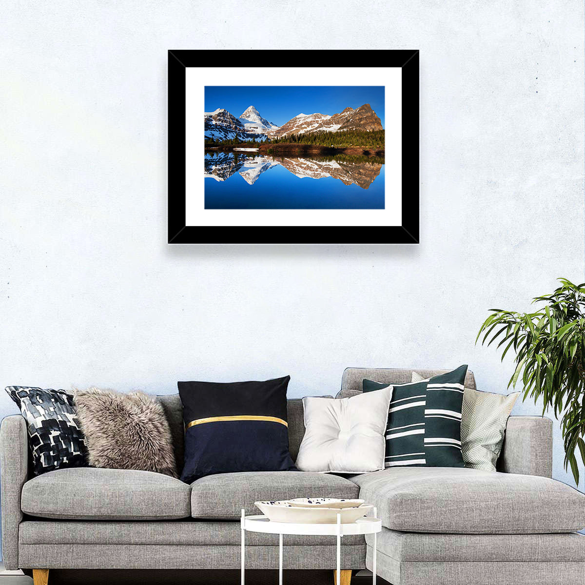Snowy Mount Assiniboine Wall Art