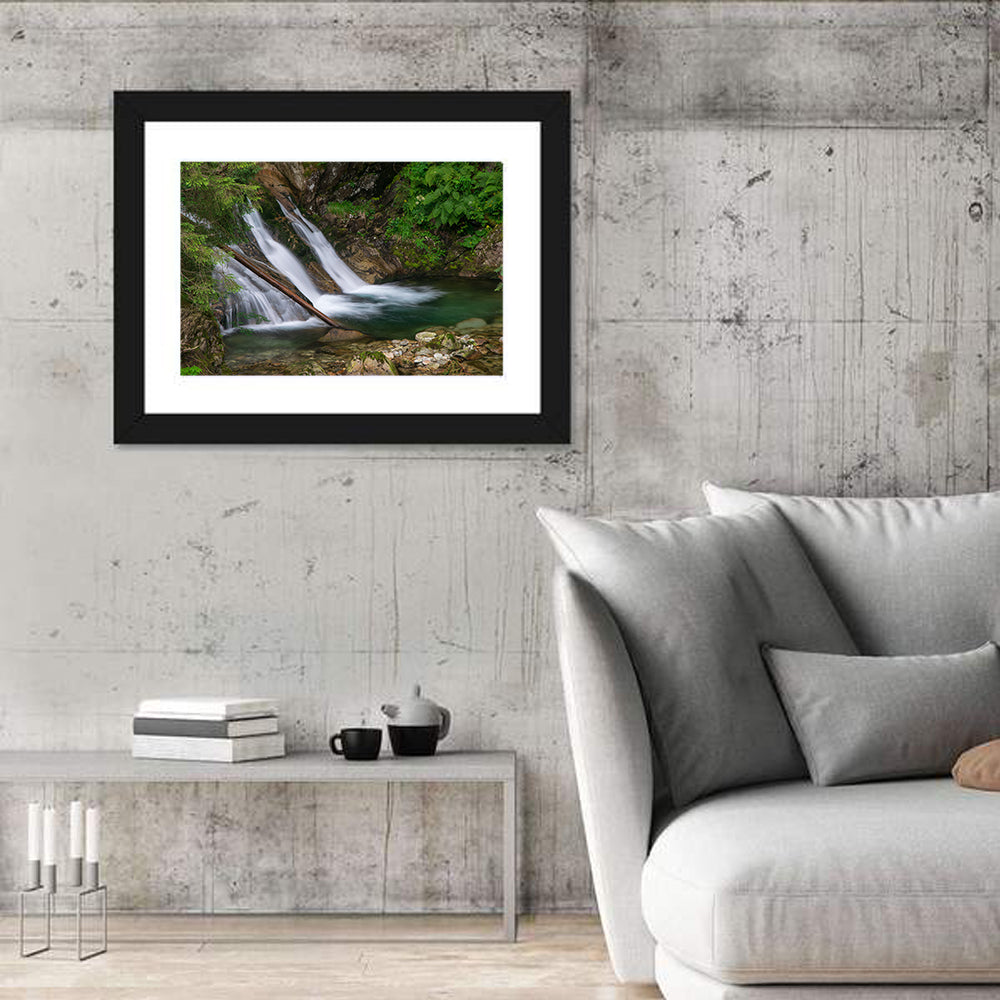 Mount Mickiewicz Waterfall Wall Art