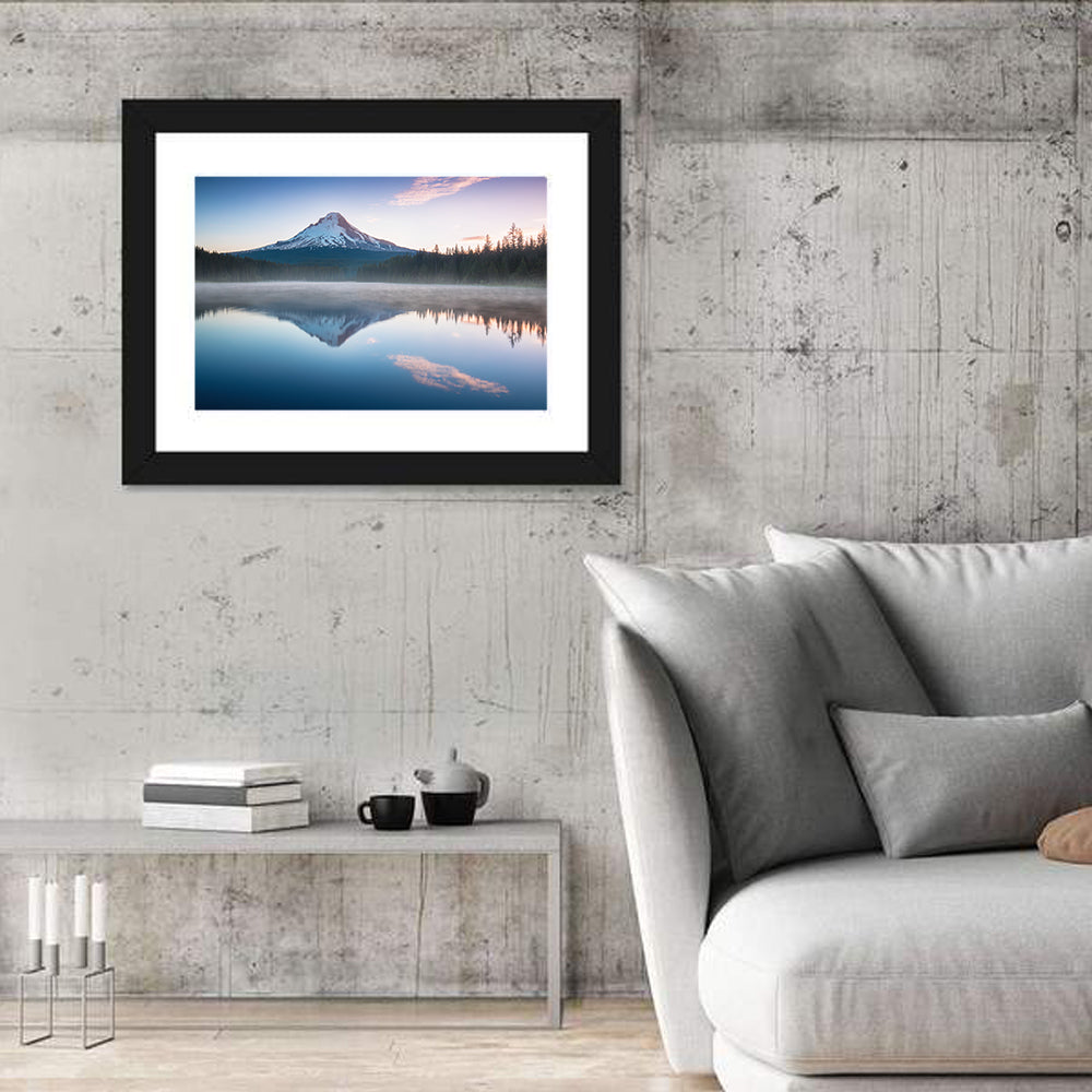 Mt Hood & Trillium Lake Wall Art