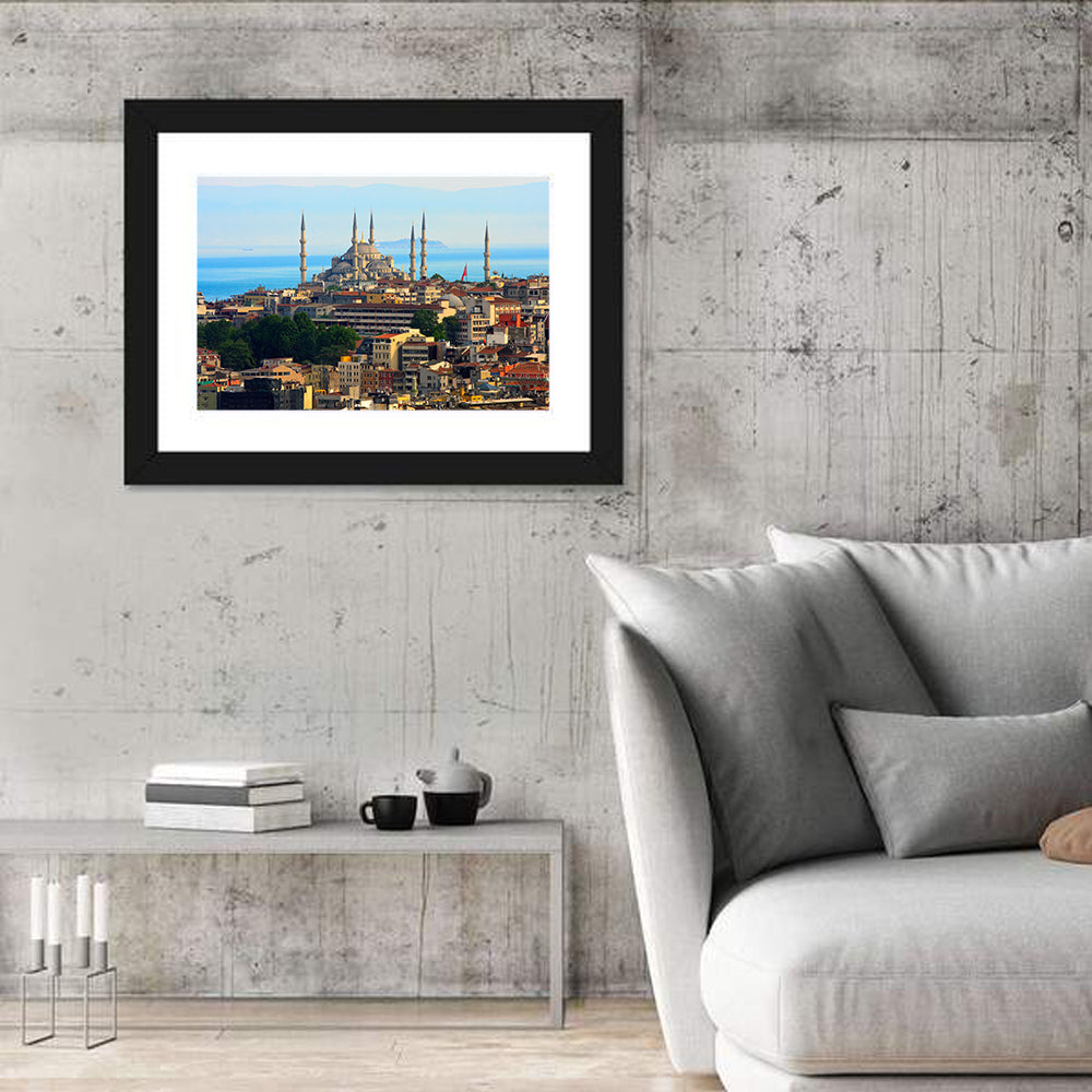 Istanbul Skyline Wall Art