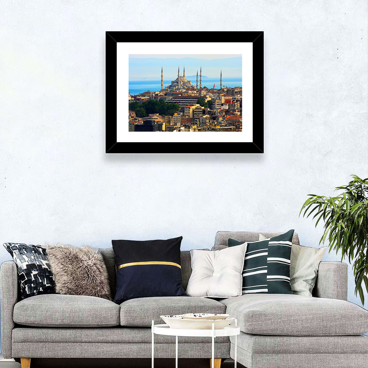 Istanbul Skyline Wall Art