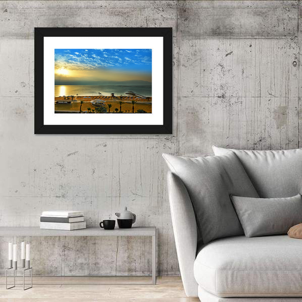 Dead Sea Sunset Wall Art