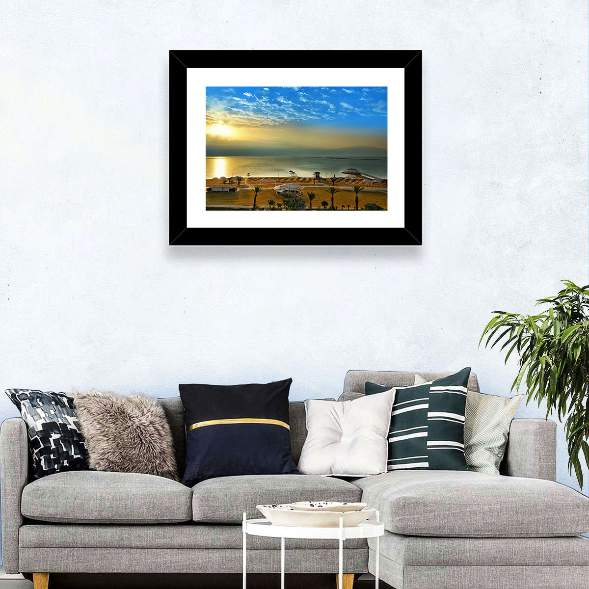 Dead Sea Sunset Wall Art