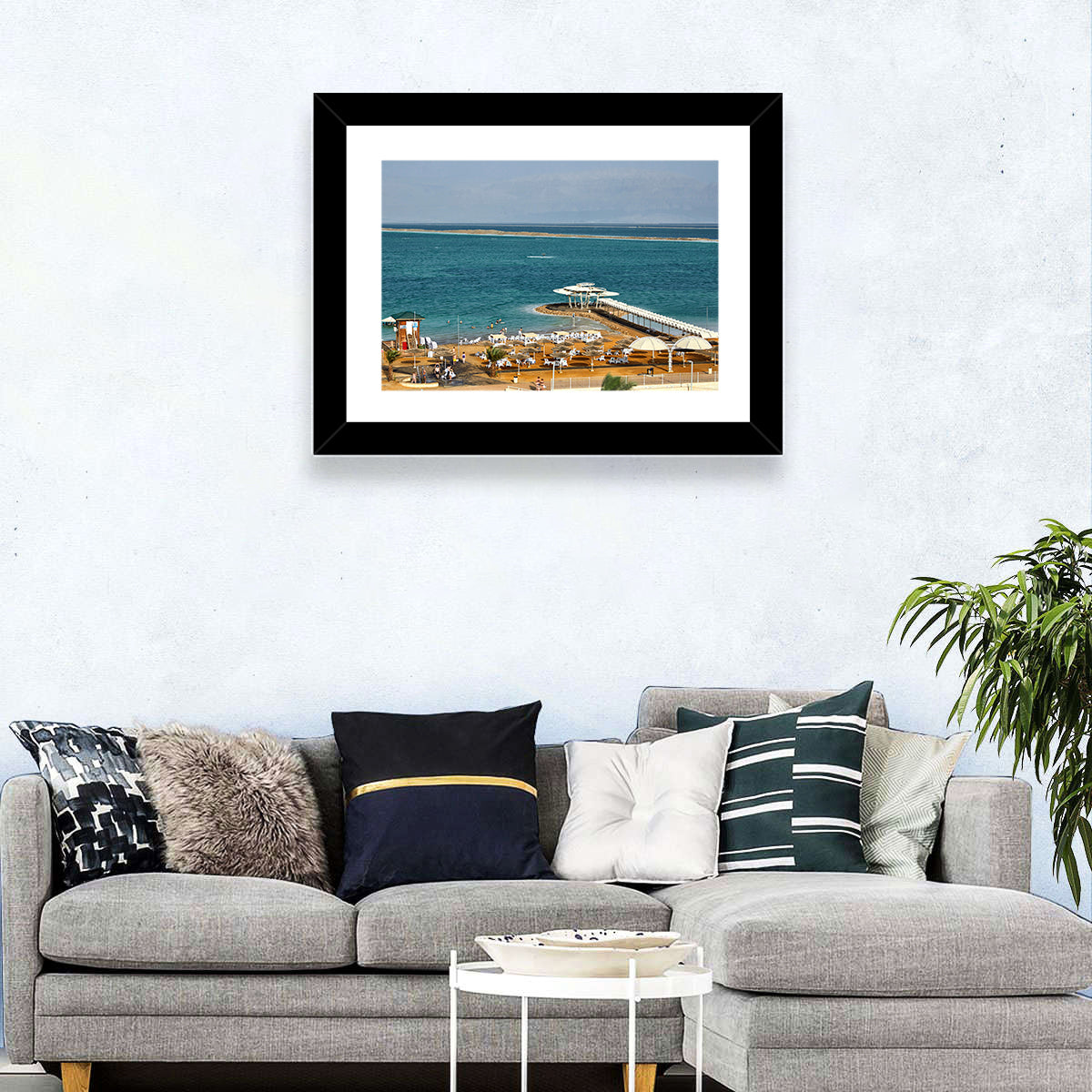Dead Sea Beach Wall Art