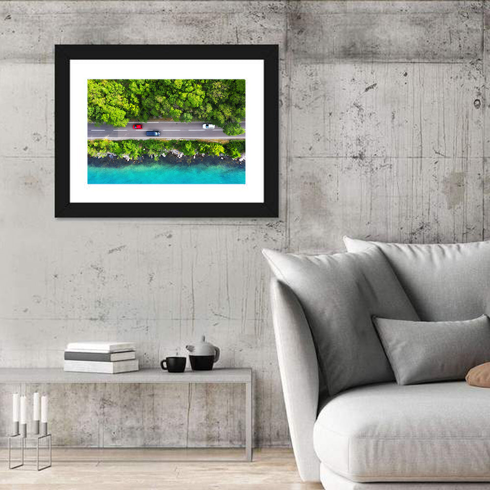 Sea Coast Highway Wall Art
