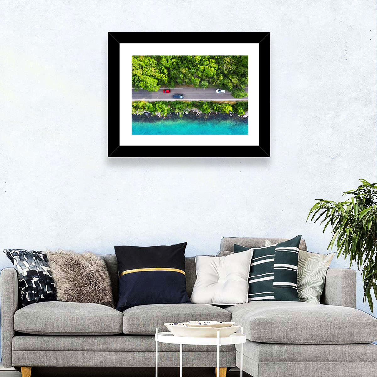 Sea Coast Highway Wall Art
