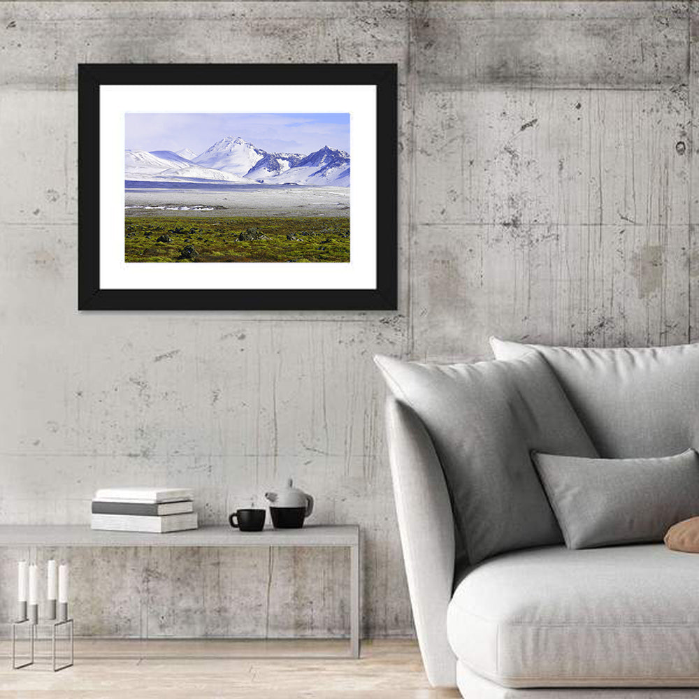 Icelandic Winter Landscape Wall Art