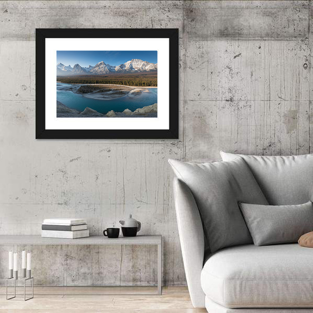 River in Jasper National Park Wall Art