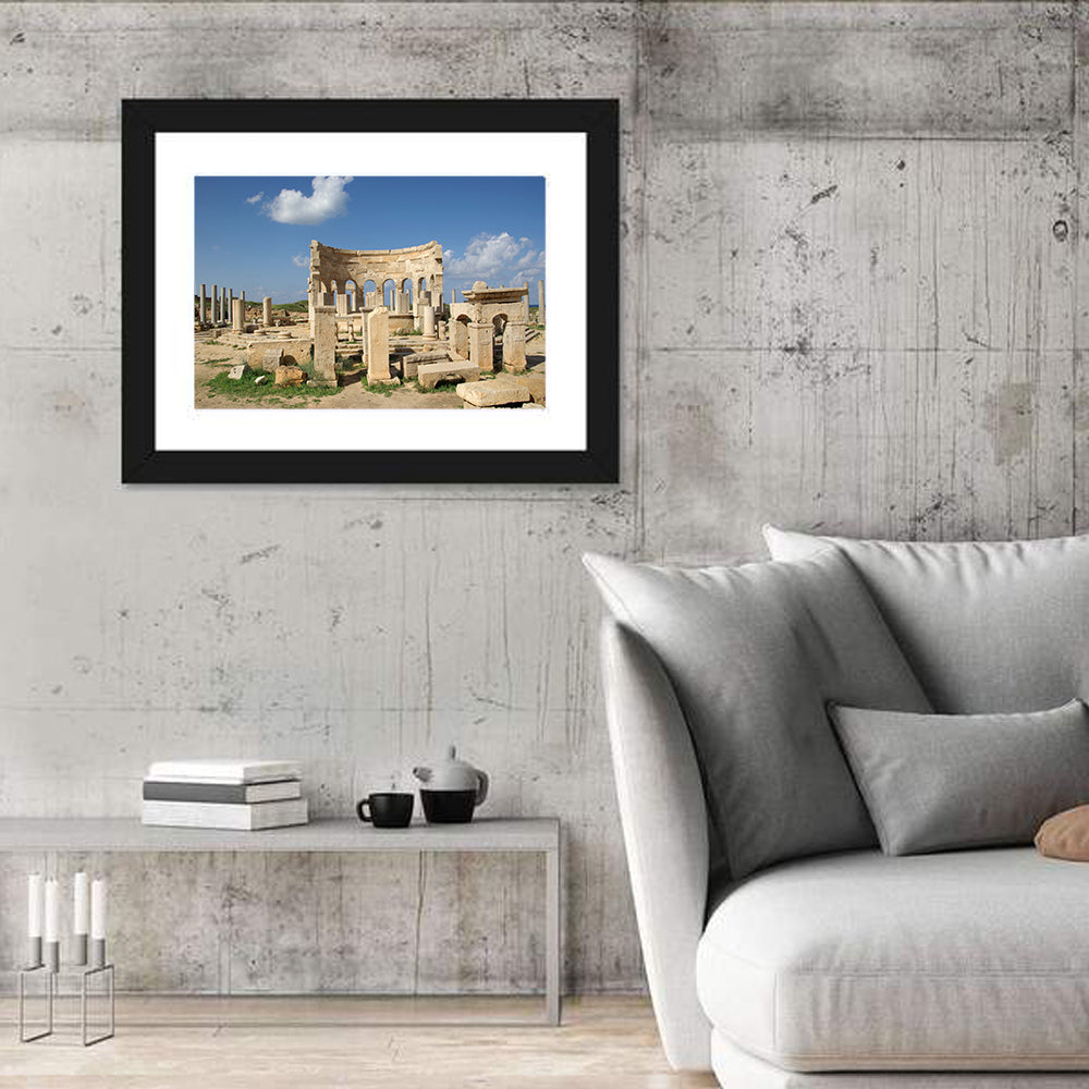 Roman Ruins Of Leptis Magna Wall Art