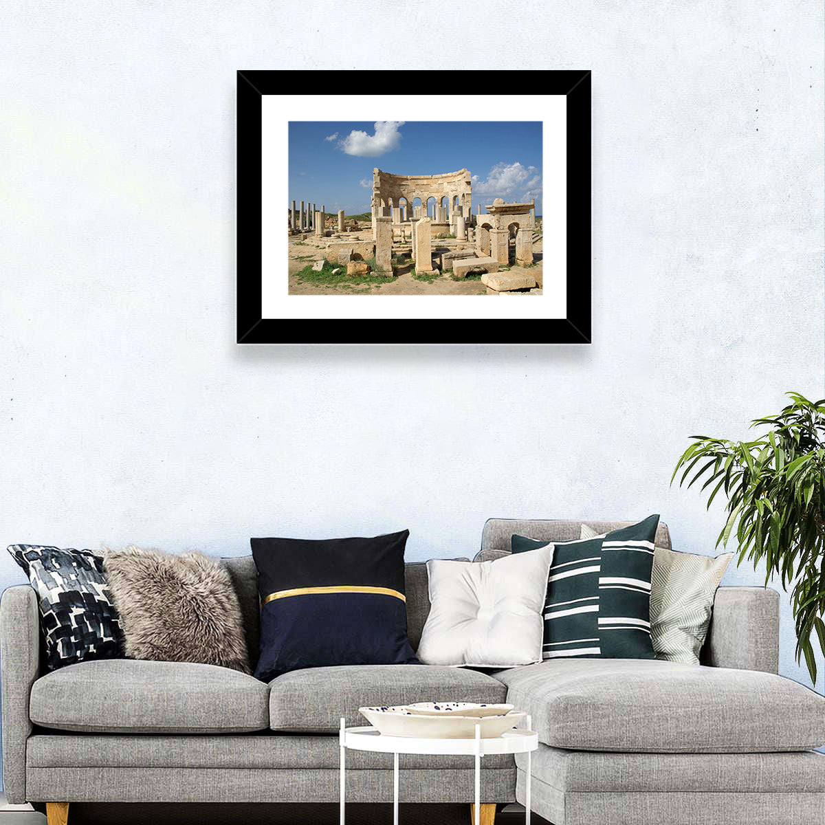 Roman Ruins Of Leptis Magna Wall Art