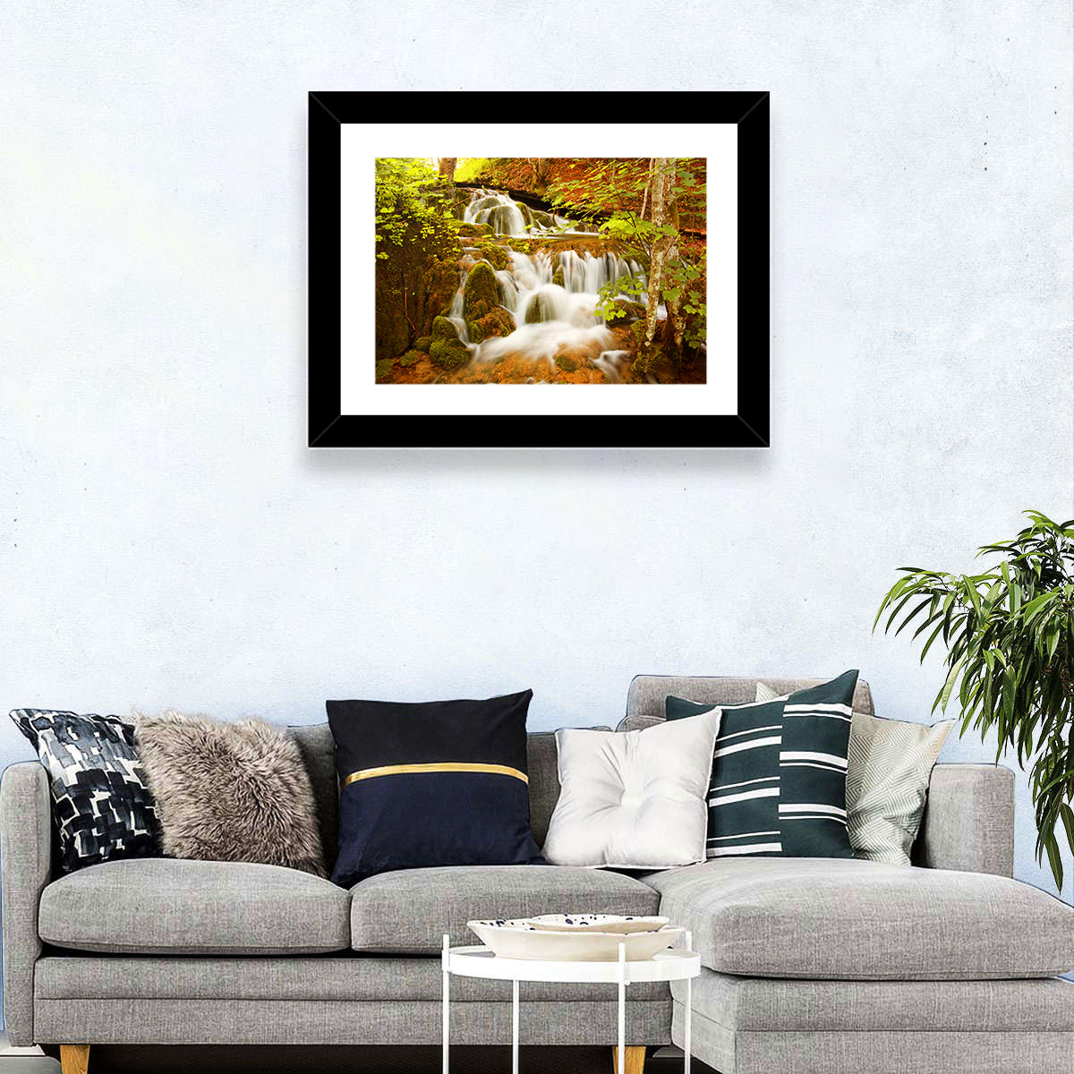 Plitvice Stream Wall Art