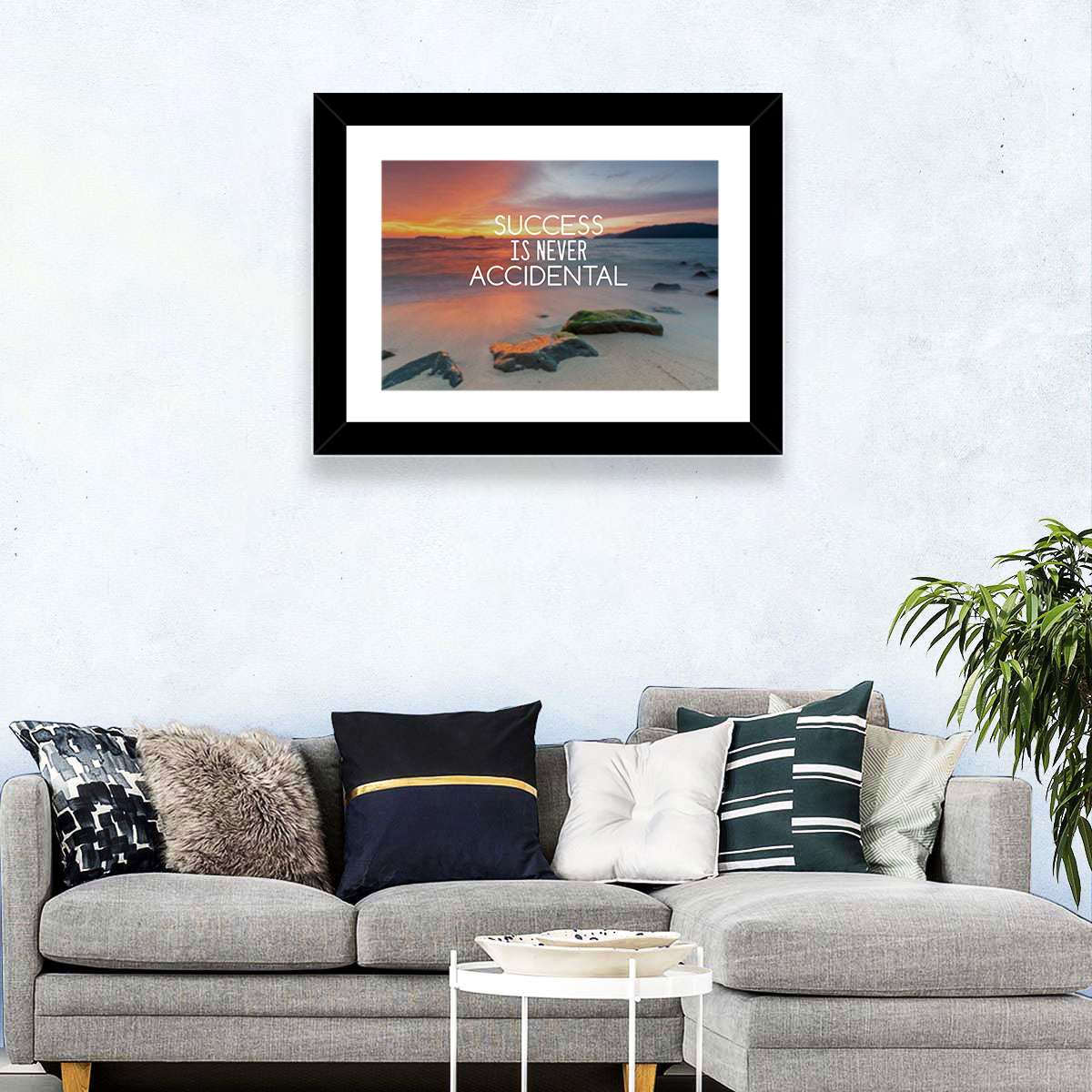 Success is No Accident Wall Art