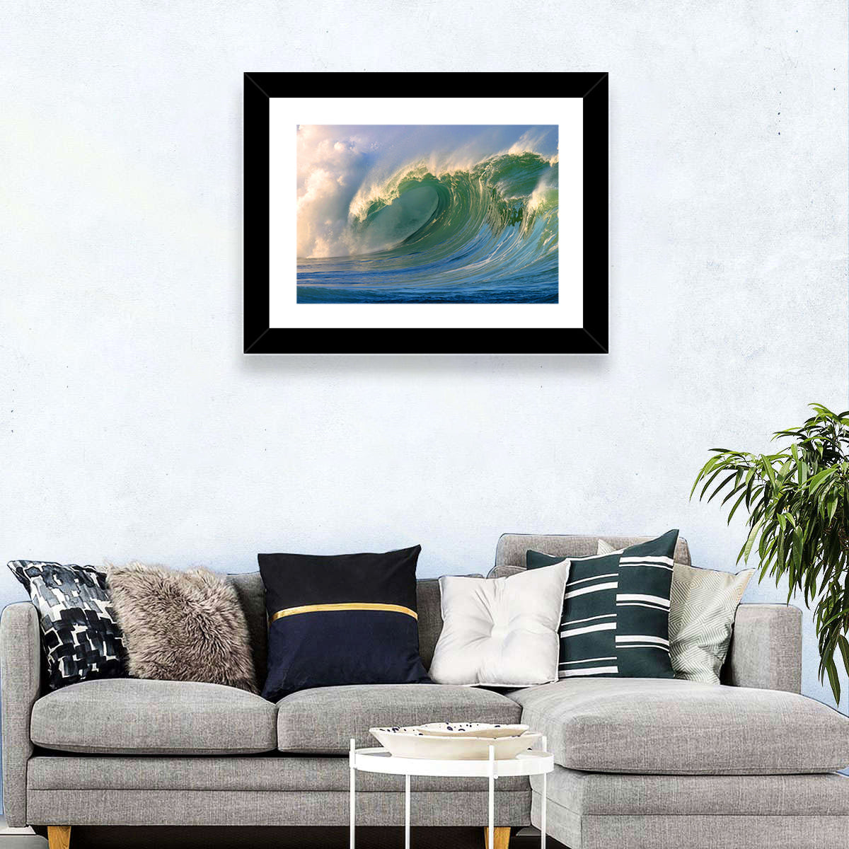 Crashing Ocean Wave Wall Art