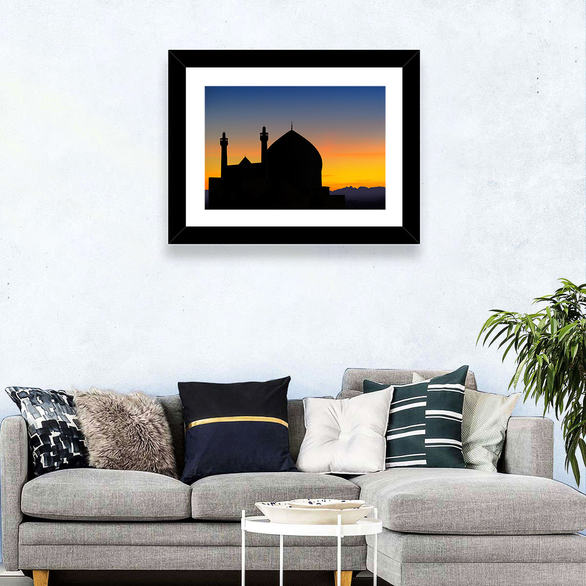 Isfahan Mosque Wall Art