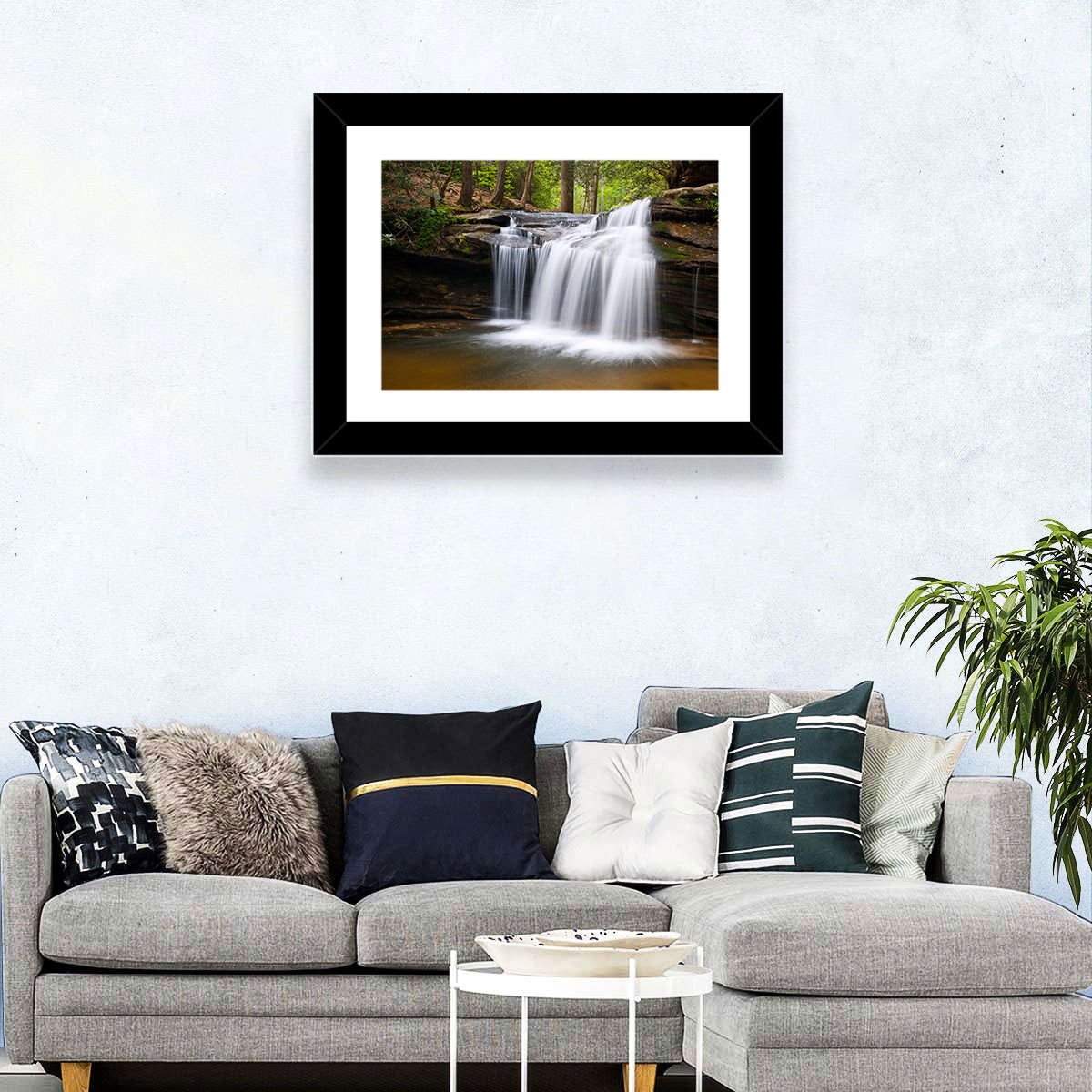 Table Rock State Park Waterfall Wall Art