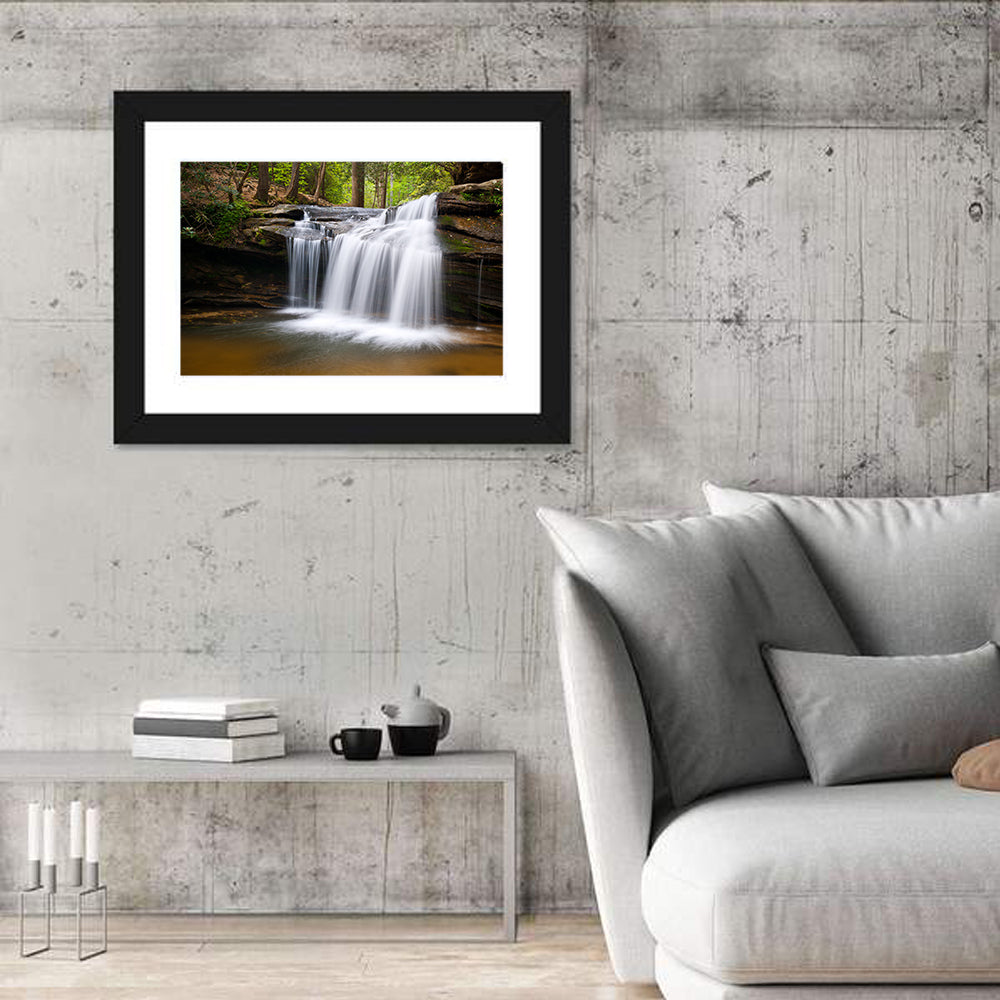 Table Rock State Park Waterfall Wall Art