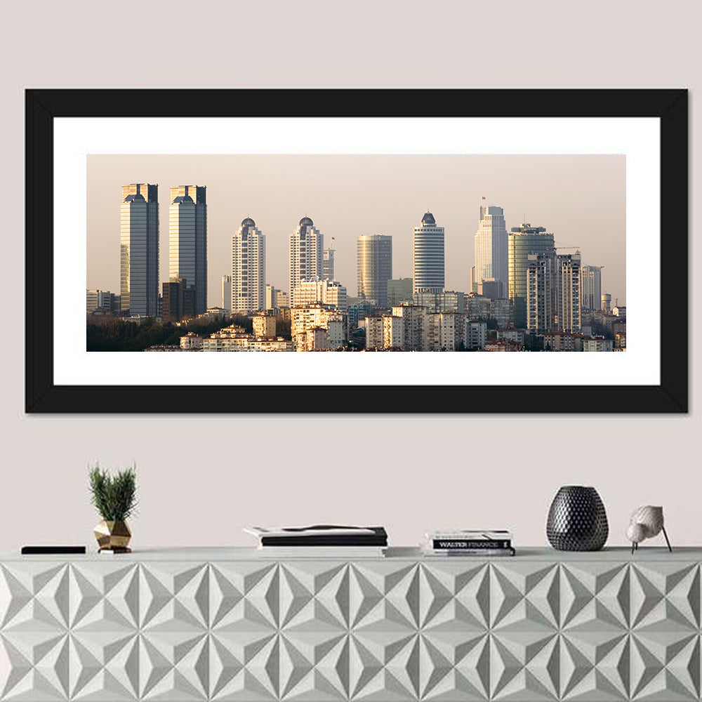 Istanbul Skyscrapers Wall Art