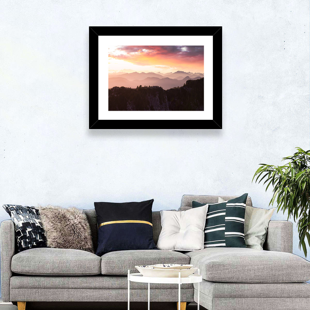 Vancouver Mountains Wall Art