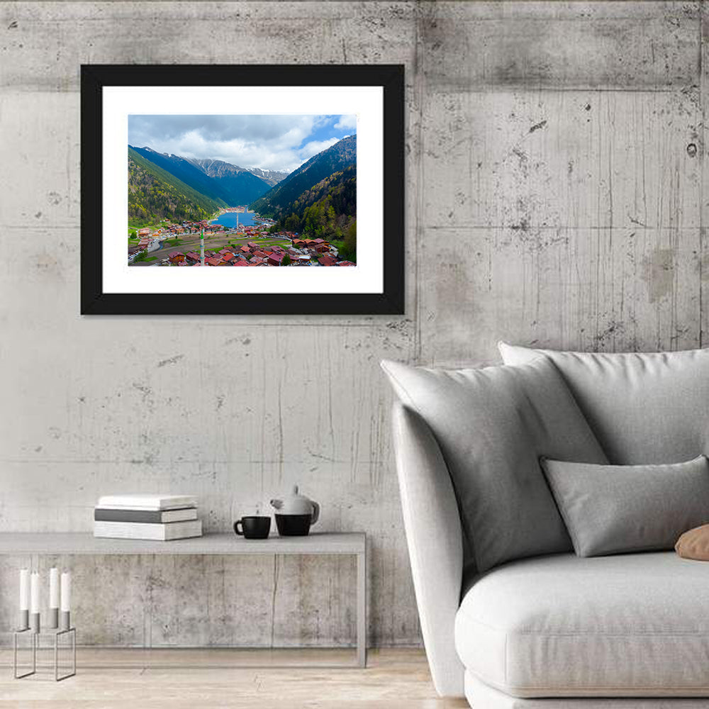 Uzungol Village Lake Wall Art