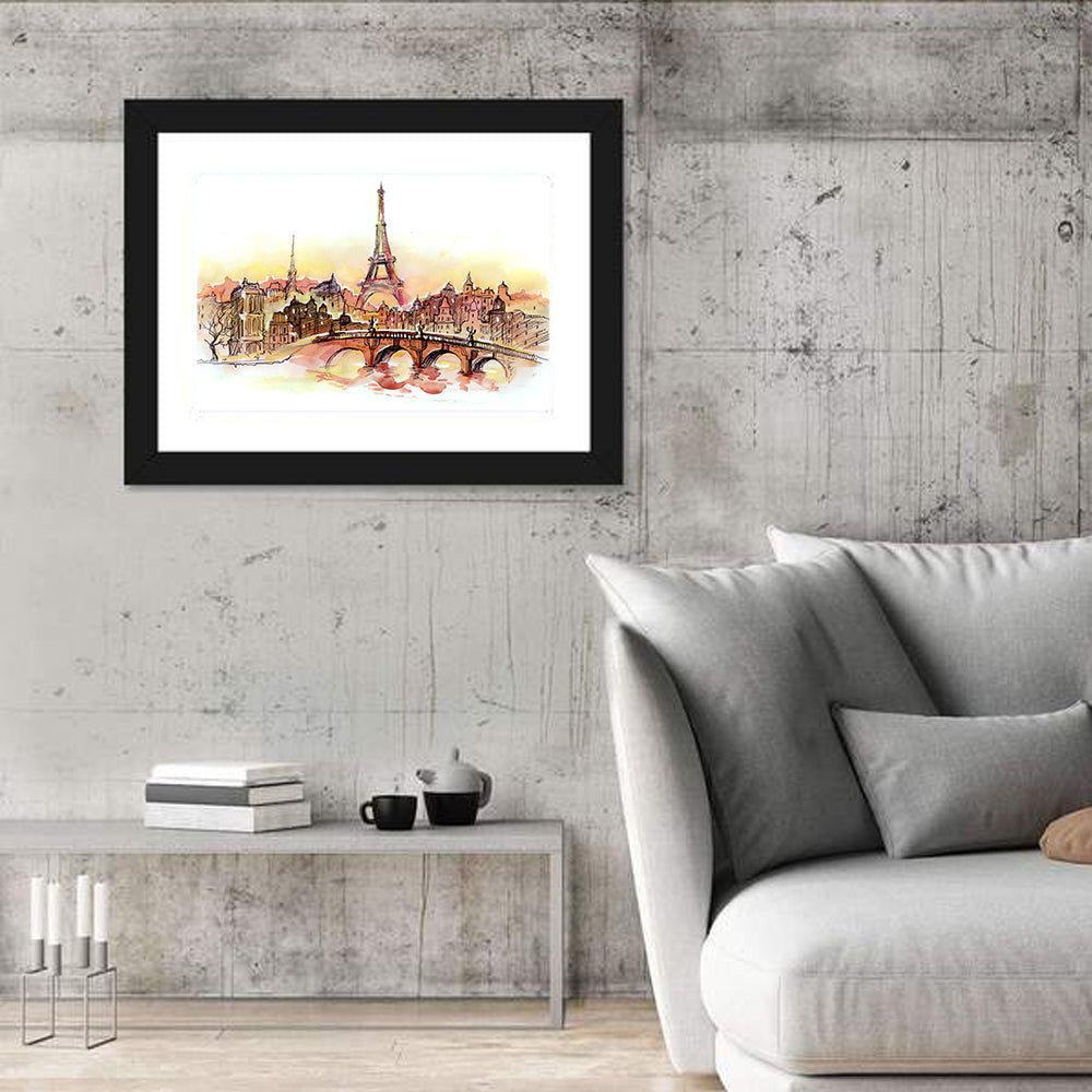 Eiffel Tower Paris Wall Art