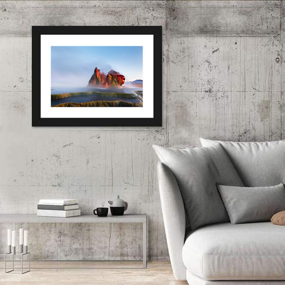 Fly Geyser Nevada Wall Art