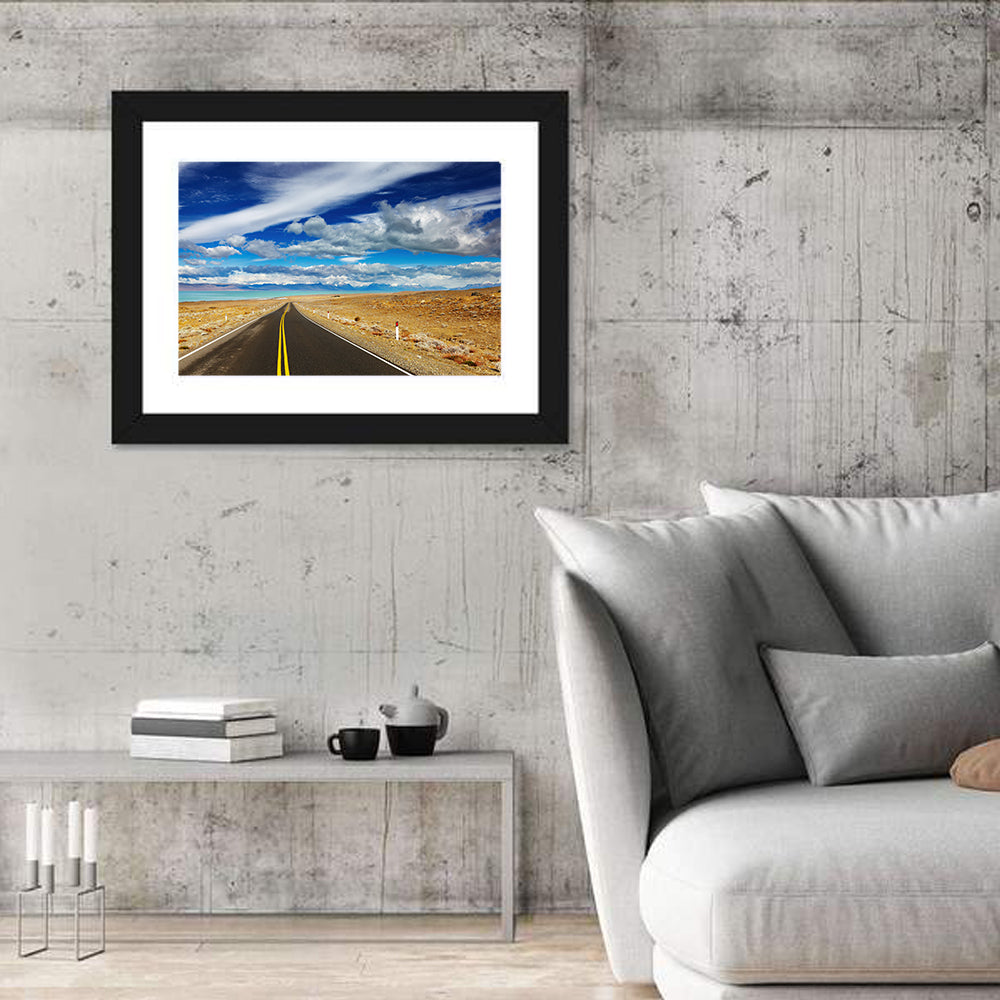 Road To Viedma Lake Wall Art