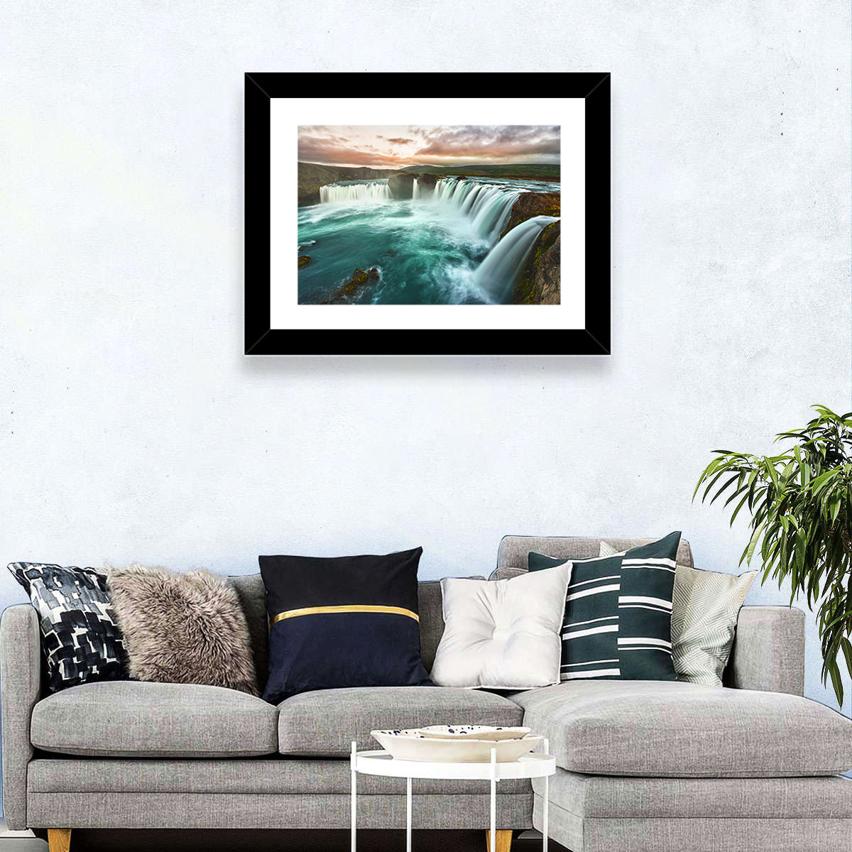 Godafoss Waterfall Wall Art