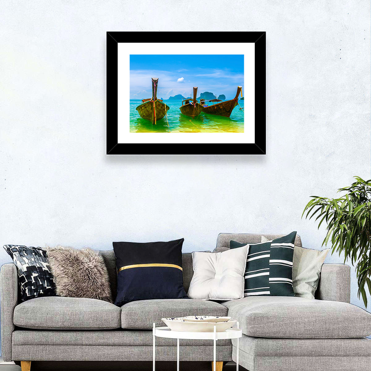 Tropical Paradise Resort Wall Art
