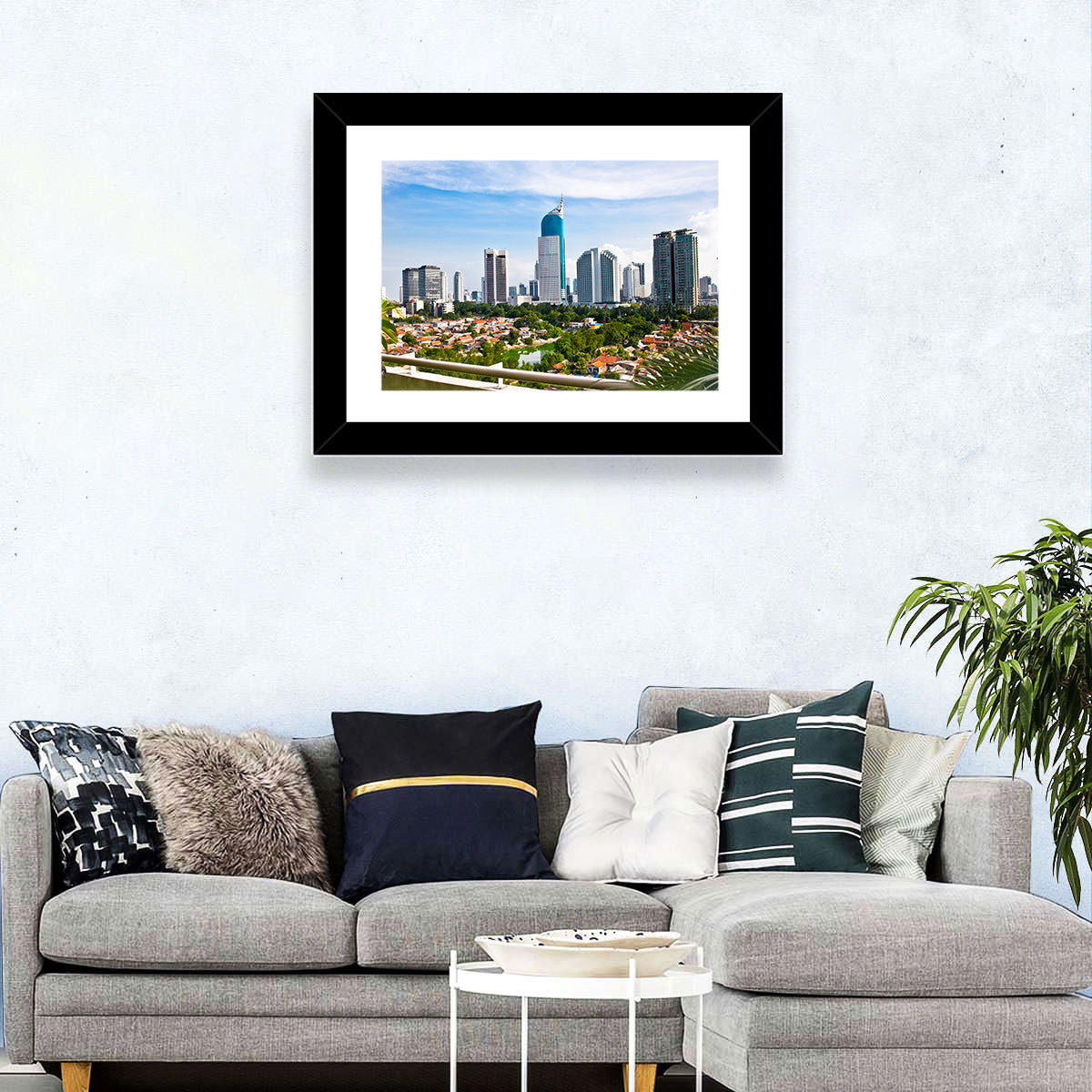 Jakarta City Wall Art