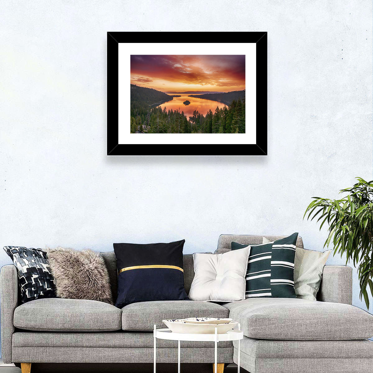 Lake Tahoe Sunrise Wall Art
