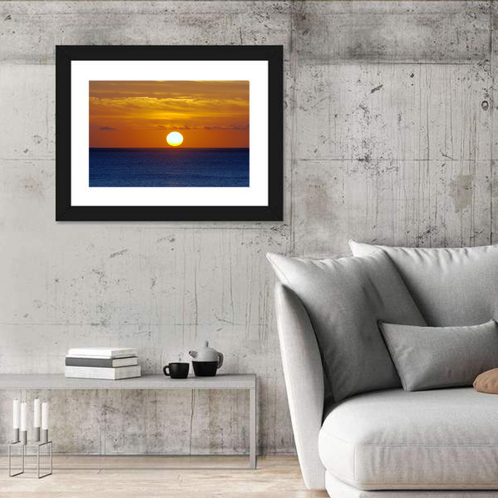 Pacific Ocean Sunrise Wall Art