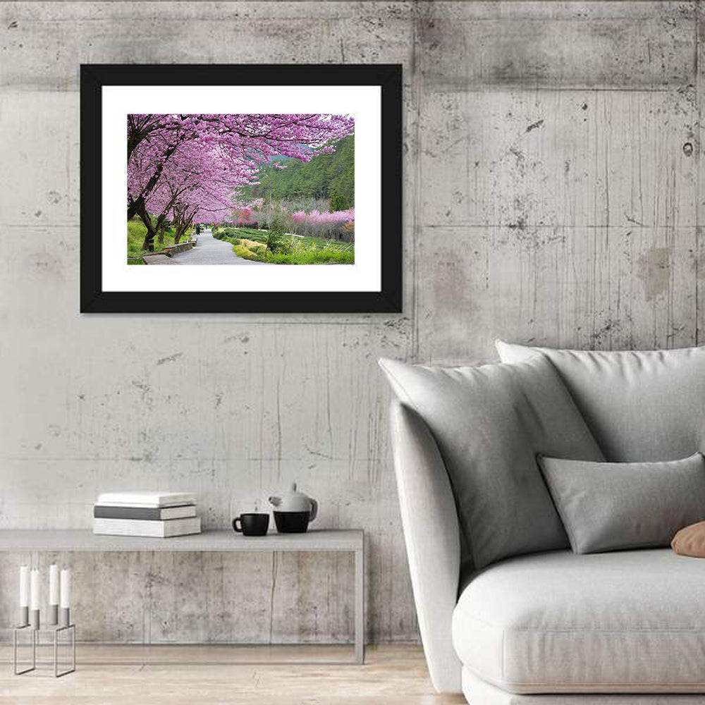 Sakura Garden Taiwan Wall Art