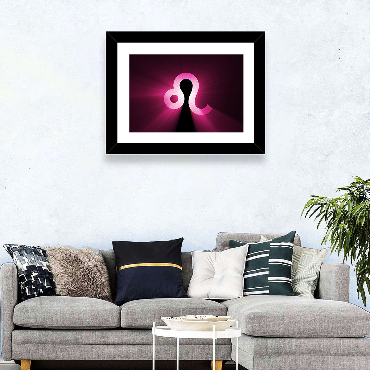 Leo Symbol Wall Art