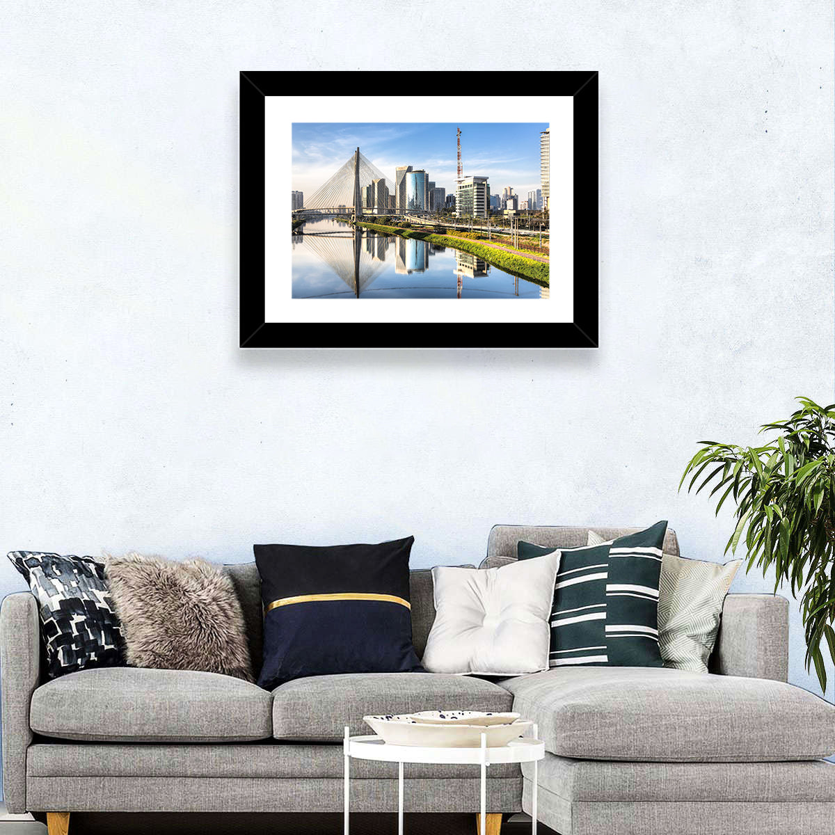 Estaiada Bridge Wall Art
