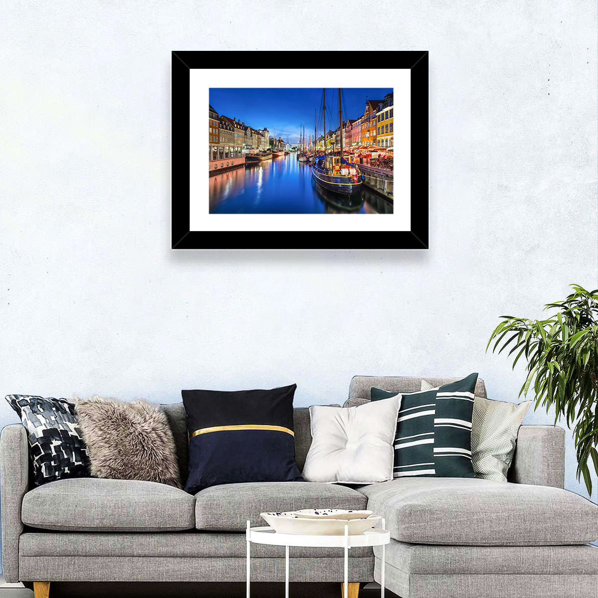 Nyhavn Canal Wall Art