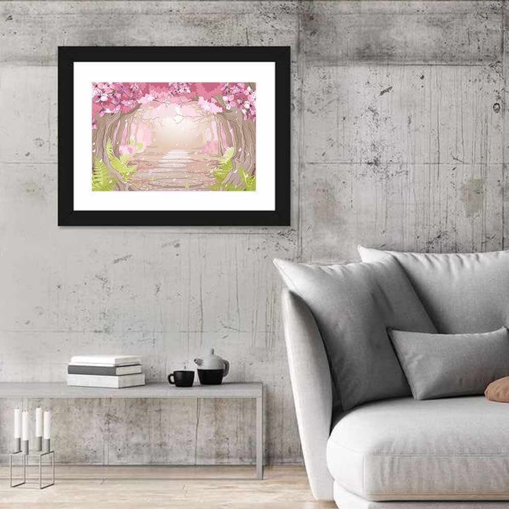 Magic Spring Forest Wall Art