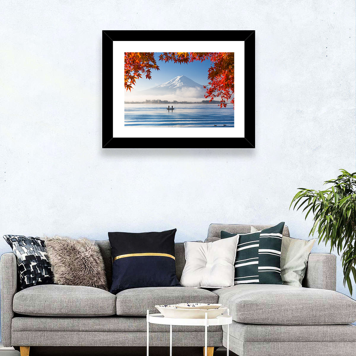 Mount Fuji & Lake Wall Art