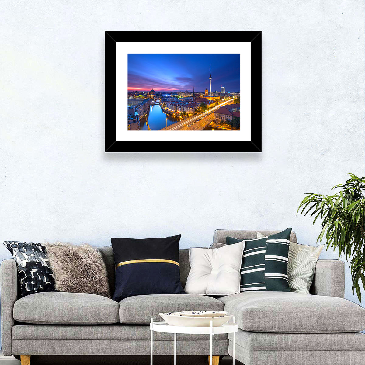 Berlin Skyline Wall Art