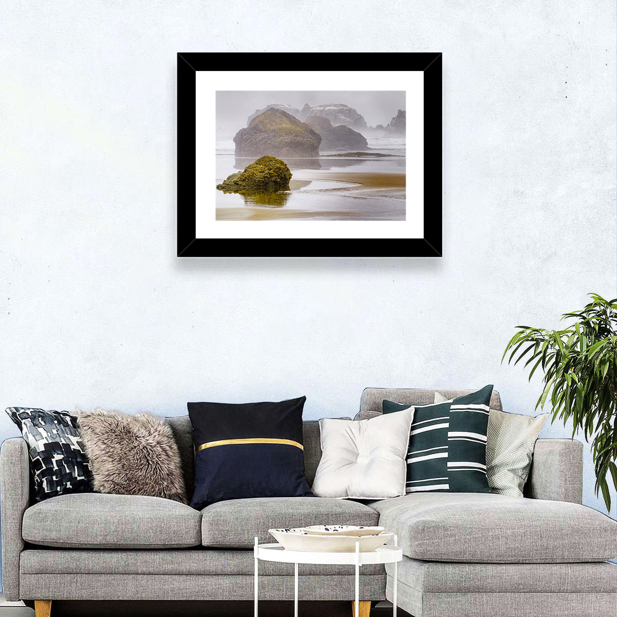 Foggy Oregon Coast Wall Art