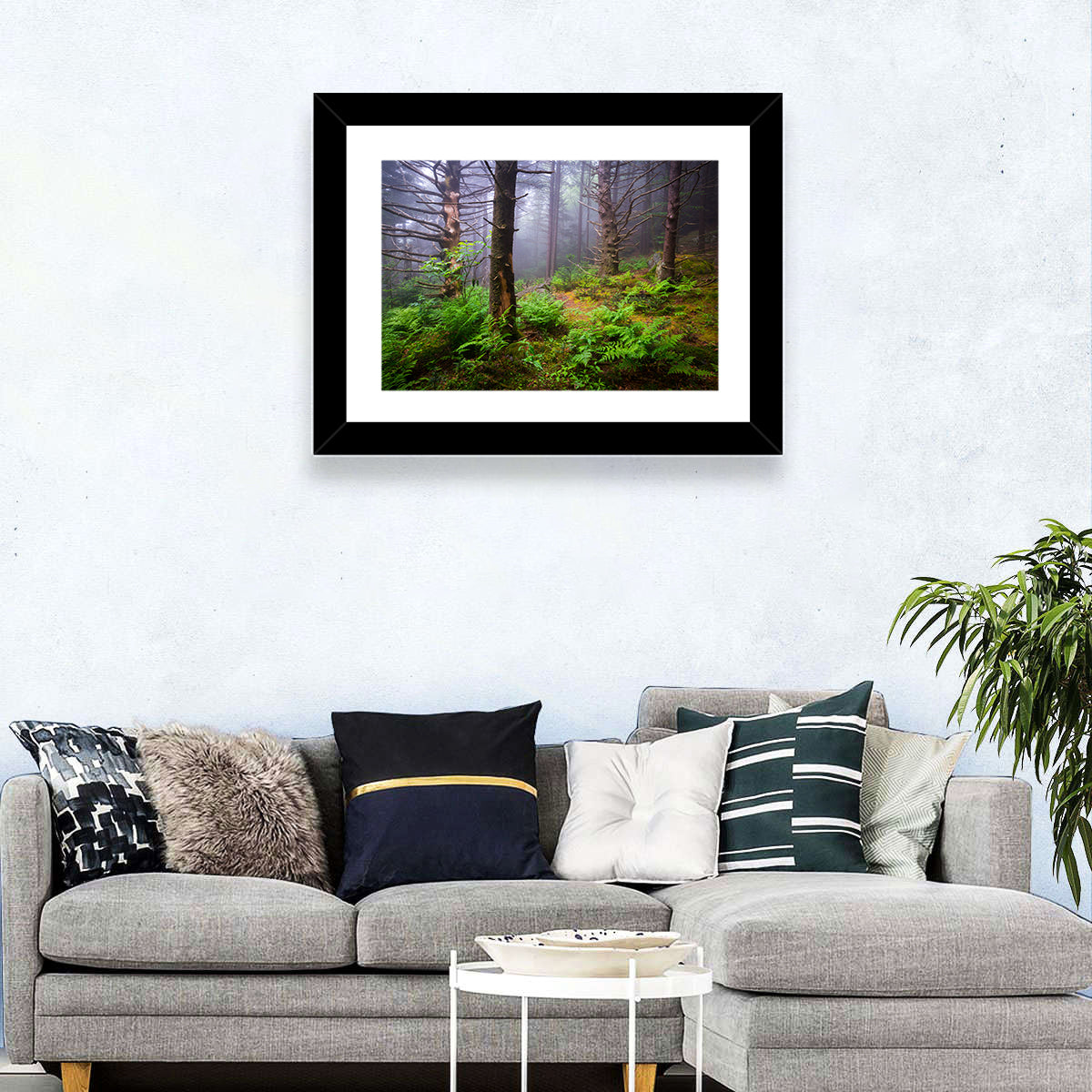 Forest Hiking Trail Wall Art