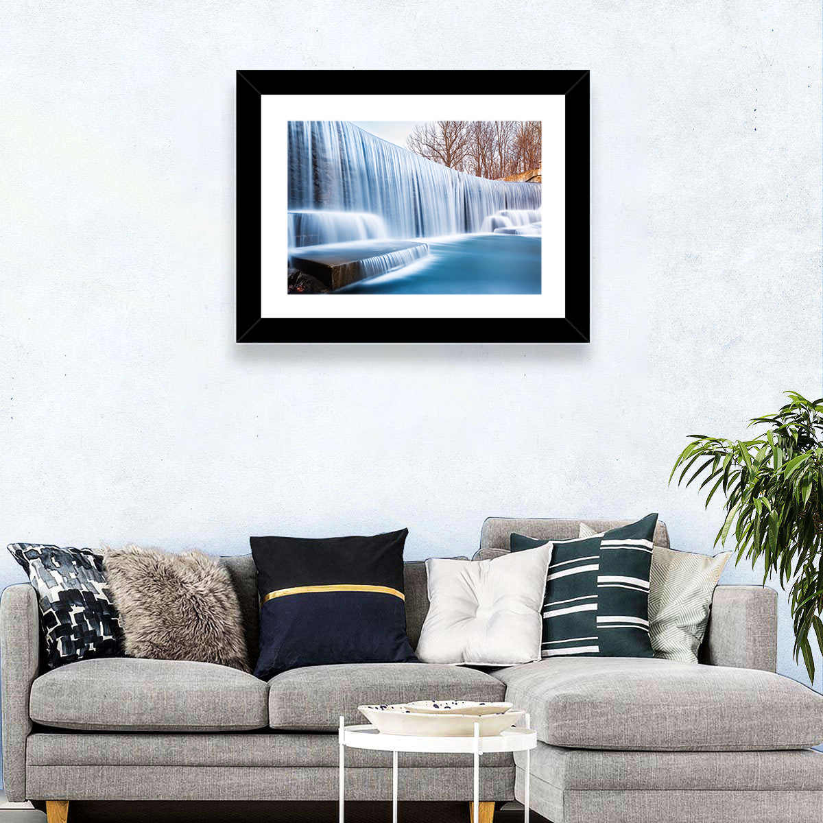 Seeley's Pond Waterfall Wall Art