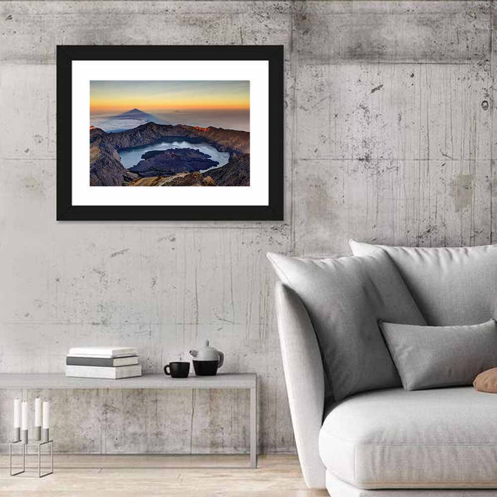 Mount Rinjani Sunrise Wall Art