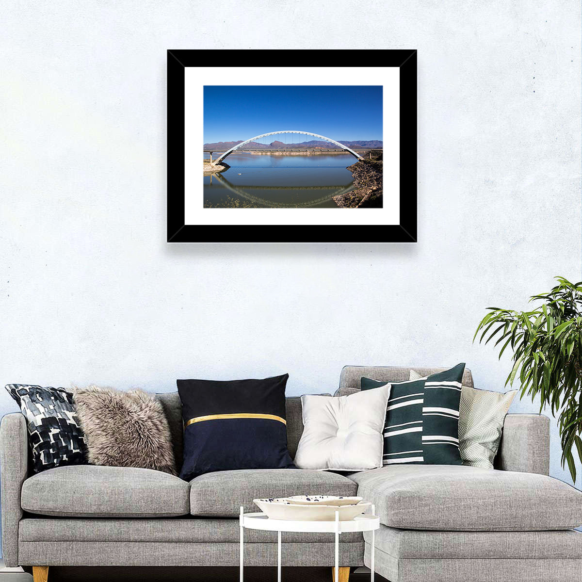 Roosevelt Lake Bridge Wall Art