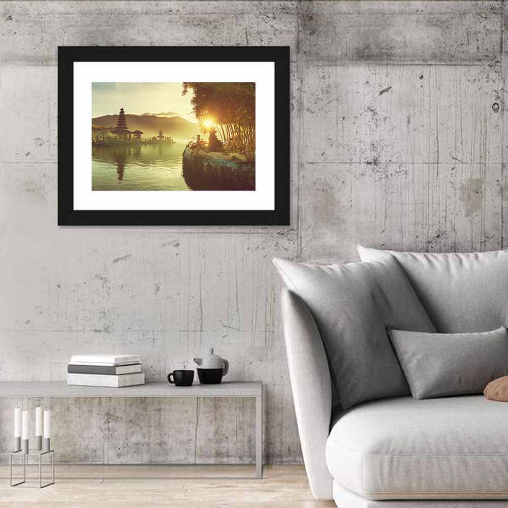 Pura Ulun Danu Temple Wall Art